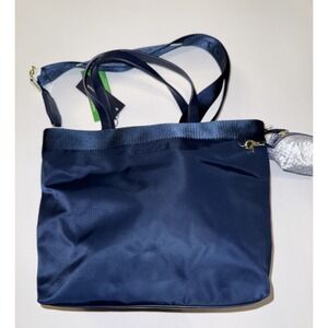 Tommy Hilfiger Satchel Purse Navy Blue Logo Timeless‎ Crossbody Bag Strap NWT